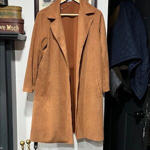 Tahari Women's Brown Trench Coat